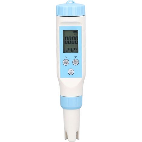 Testeur Numérique de Qualité de l’Eau avec Bluetooth : pH, Conductivité Électrique et Température pour Analyse d’Eau (1/4)