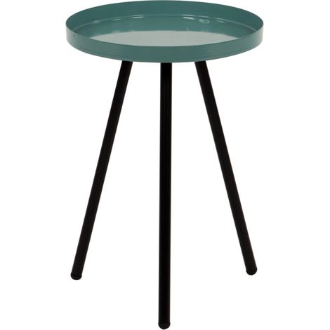 tavolino salotto "dalton" verde, ø30 cm