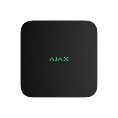 Ajax NVR 8 canali nero compatibile con telecamere di terze parti ONVIF - 70938