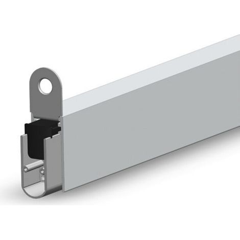 Türdichtung EllenMatic Soundproof 1 stg.L.833mm B.15mm Alu.blk silber (1/4)