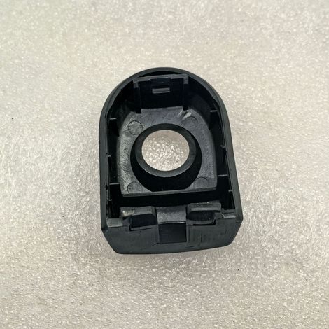 80644-CJ00A is suitable for the Nissan Livina left front door exterior handle trim cover lock cylinder hole cover with black matte finish and holes. (1/4)