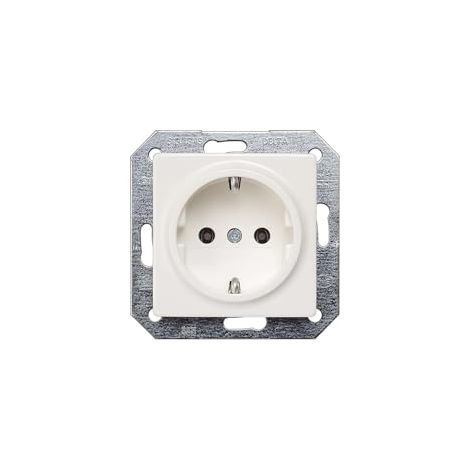 Siemens DELTA i-system Toma de corriente SCHUKO, blanco titanio, 5UB1511