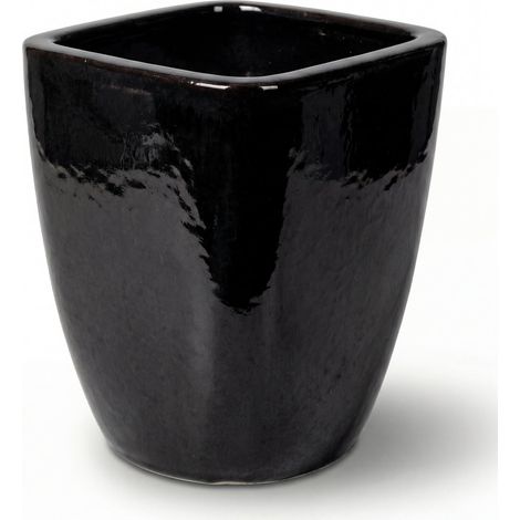 Maceta VAUBAN 24x30cm negra (1/2)
