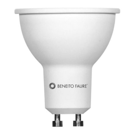 Faretto LED GU10 Luce naturale 4000K 8W 220-240V Beneito Faure 3434-N