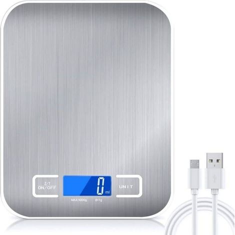 Premium Stainless Steel Food Scale for Pastry and Cooking by Label (1/4)