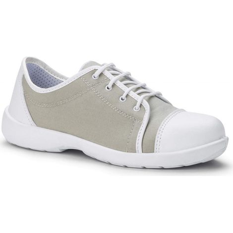 Chaussures de sécurité en toile femme S1P S24 Loane 8952 - Gris clair - 35