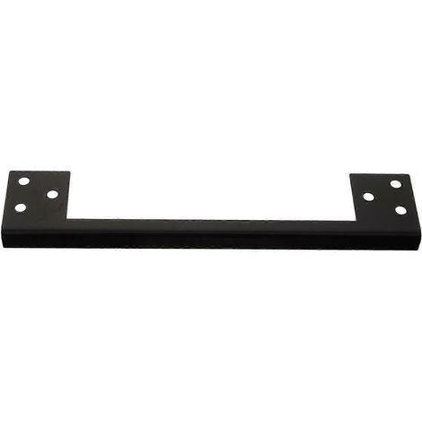 Plaque de protection de loquet de porte de sécurité pour particuliers, 17,7 x 3,5 x 1 cm, empêche l'effraction, 1 jeu (1/5)