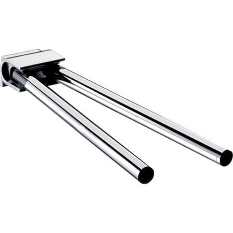 emco system2 porte-serviettes, pivotant, 2 bras, 346mm, chrome, (1/5)