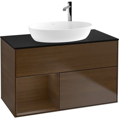 Villeroy & Boch F892GNGN Meuble sous lavabo Finion F89 (1/2)