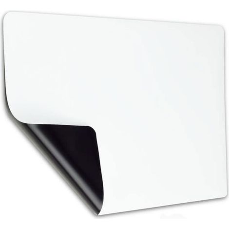 Tableau blanc magnétique INF A3 pour réfrigérateur - Blanc