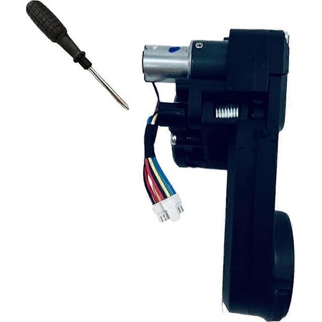 Ensemble de brosse latérale pivotante extérieure pour aspirateur, noir (1/5)