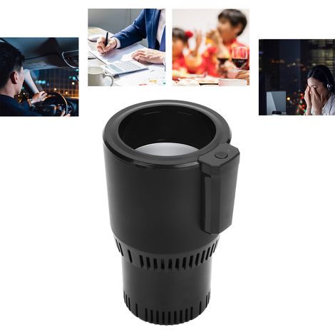 Gobelet isotherme intelligent pour voiture, gobelet isotherme portable pour biberons, thermos, boissons en canette et alimentation allume-cigare 12V. (1/5)