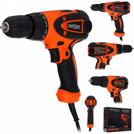 900-W-Akkuschrauber mit Kabel und LED-Beleuchtung Kraft&Dele (1/5)