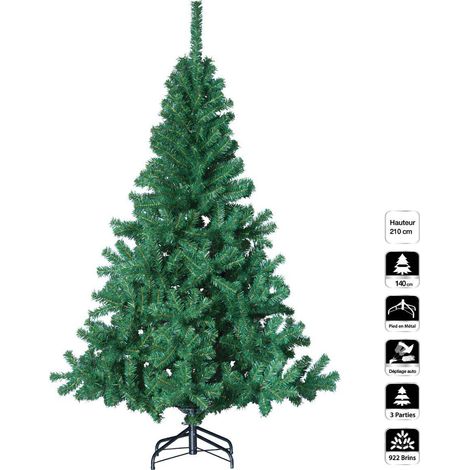 Sapin Élégant Vert 210 cm - Feeric lights & christmas (1/3)