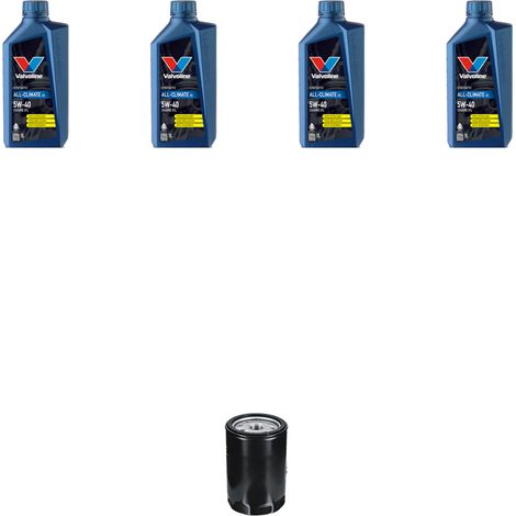 Kit filtro olio e 4L compatibile con Vw POLO V (6R,6C) 1.4 TDI 77kw Dal 2014 (1/2)