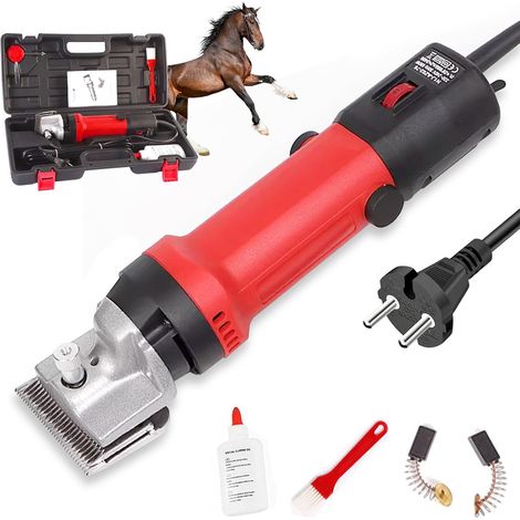 Tondeuse Chevaux, Tondeuse Animaux 220V 690W Tondeuses Électrique avec Moteur Puissant de 2800 tr/min et Lame de 77mm de Diamètre (1/5)