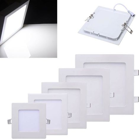 Pannello Led Incasso Slim 12 W Plafoniera Luce Bianca (1/2)