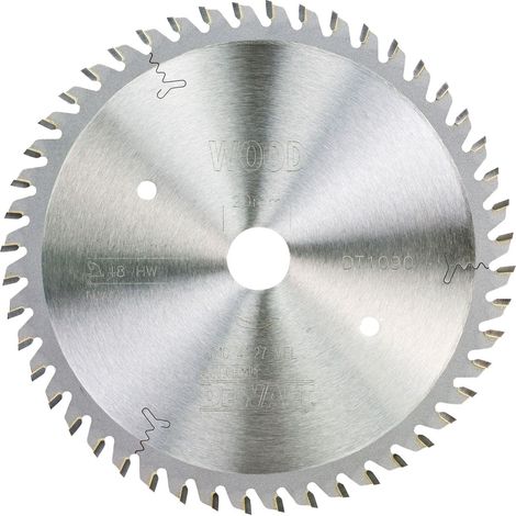 Dewalt – Lame de scie circulaire 165 mm – Alésage 20 mm – 48 dents en carbure pour bois dur – Coupe nette sans éclat