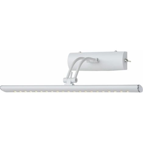 Applique tableau moderne blanche 40cm LED 4W Reality