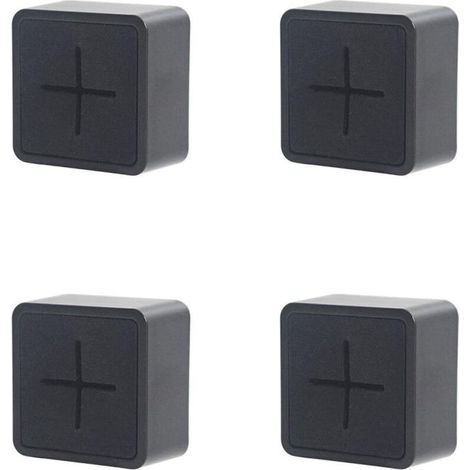 Lot de 4 pinces à serviettes auto-adhésives sans perçage – pour salle de bain, cuisine et maison, fixation forte et réutilisable (1/5)