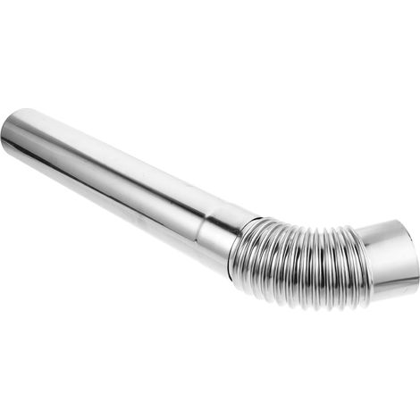 Coude de Cheminée pour Camping en Acier Inoxydable, 1 Set Argenté, Raccord Sécurisé et Installation Facile, Accessoire de Conduit pour Tentes et Foyers Domestiques (1/5)