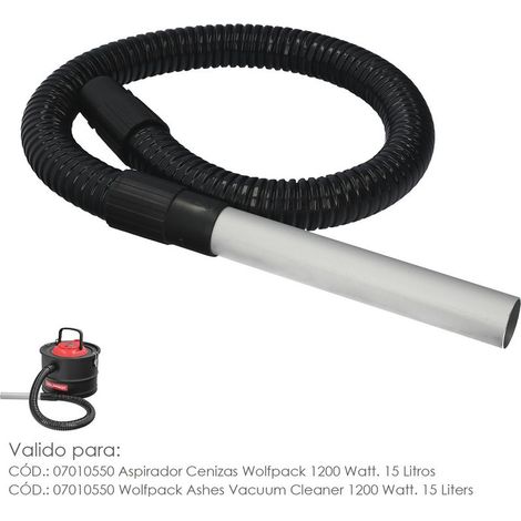 Tubo Con Lanza Para Aspirador De Cenizas Aspirador Cenizas 1200 Watt. 15 Litros (Codigo 07010550) (1/5)