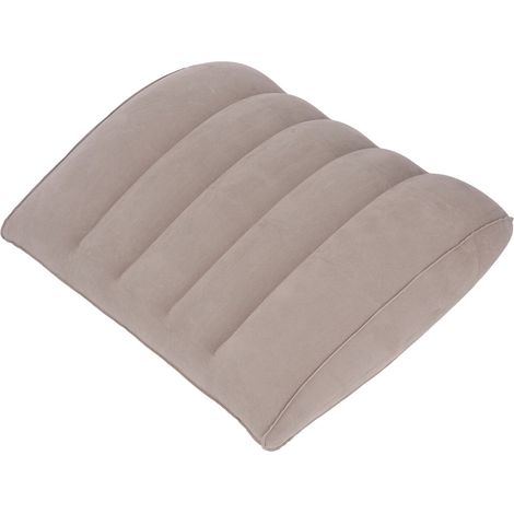 Coussin ergonomique lombaire ajustable pour siège auto, bureau et déplacements - Gris (1/5)