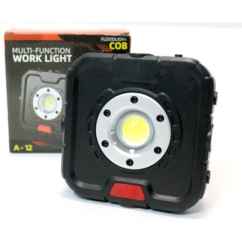 ORION91 Pack x 2 unidades LINTERNA LED DE TRABAJO PORTÁTIL 400LM  MAGNETICA Pilas 3xAA incluidas