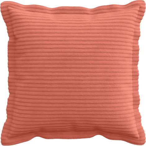 vidaXL Funda de almohada 2 uds. HOUTEN Rojo Naranja 30 x 30 cm pana (1/2)
