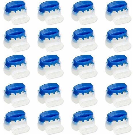 Connecteurs de câble étanches 20 pcs – Remplis de gel pour extérieur – Résistants aux intempéries – Pour tondeuses robot et voitures (1/5)