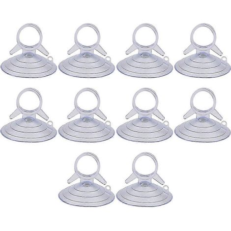 Lot de 10 ventouses pour pare-soleil de voiture. Forte aspiration, facile à fixer sur la voiture. (1/5)