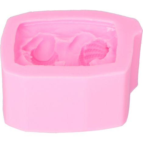 Moule en Silicone Forme Bébé Dormeur pour Savon, Décoration de Gâteaux et Pâtisserie DIY (1/5)