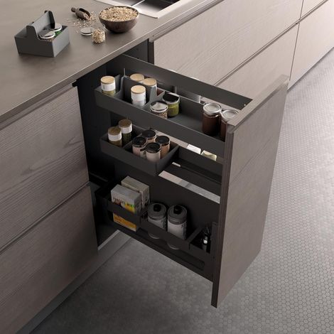 Despensero Sous-Chef Tray Plus Antracita M30 (1/4)