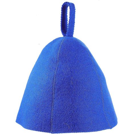 Chapeau de sauna en laine, chapeau tendance pour sauna, chapeau de sauna absorbant l'eau, chapeau de sauna portable et souple (1/5)