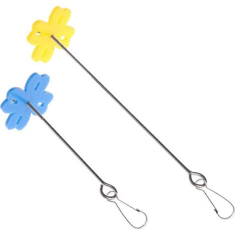 Support pour mangeoires d'oiseaux, brochette à fruits en acier inoxydable pour pinsons, crochet de suspension en métal - L (1/4)