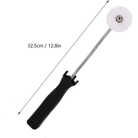 Rouleau de laminage fibres de verre Double diamètre 50mm 2 pièces en aluminium et ABS (1/5)