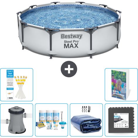Bestway Steel Pro MAX Rund - 305x76 cm - 7-teilig S233