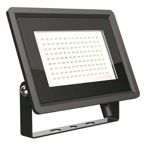 100W LED PROIETTORE SMD F-SERIES CORPO NERO 6500K                                                        - Luce FREDDA (1/8)