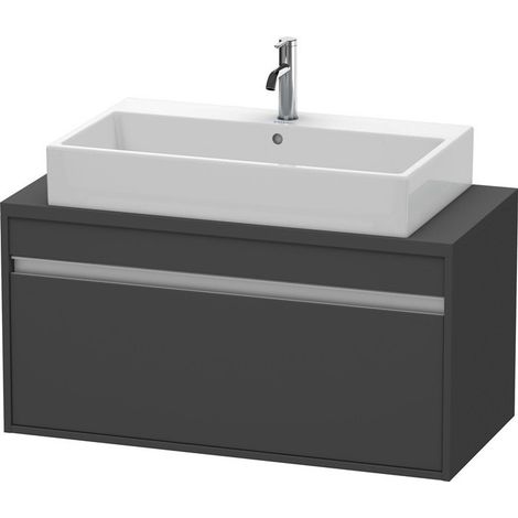 KETHO mobile console basso 480x1000x480mm grafite opaco