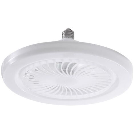 Ventilateurs de Plafond avec Télécommande, 30W Ventilateur de Plafond 9,8 Pouces Petite Lampe de Ventilateur LED Silencieuse E27 pour Chambre (1/5)
