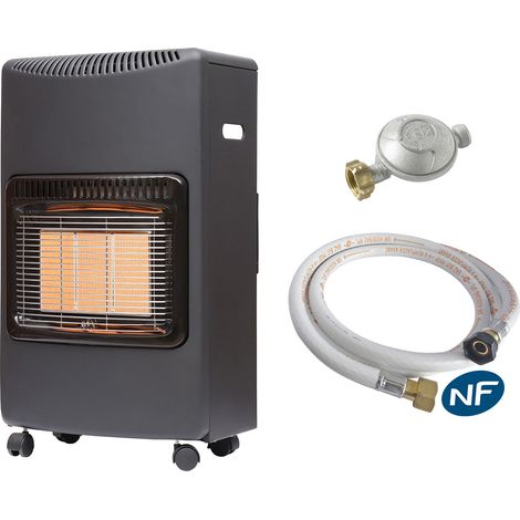Stufa a gas a infrarossi per il riscaldamento Loros Sannover 4200 W + kit di connessione