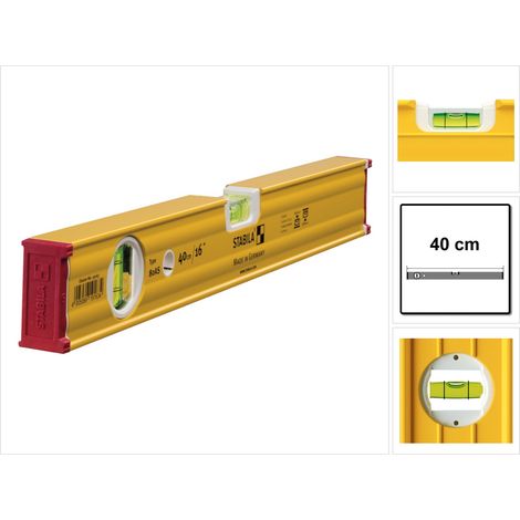 Livella Stabila Type 80 AS gialla 40 cm