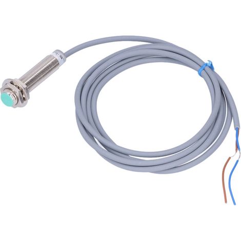 Hochpräziser, wasserdichter kapazitiver Näherungssensor mit Mutter und Dichtung für Metall und Papier, AC 90–250 V, BEM12-02-AB