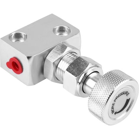 Universal Motorsport Bremsverteiler, Bremsanlassventil-Druckregler Silber (1/5)