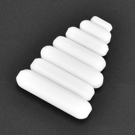 7 barreaux magnétiques en PTFE pour agitateur de laboratoire, type C, lot de 7 pièces (1/3)