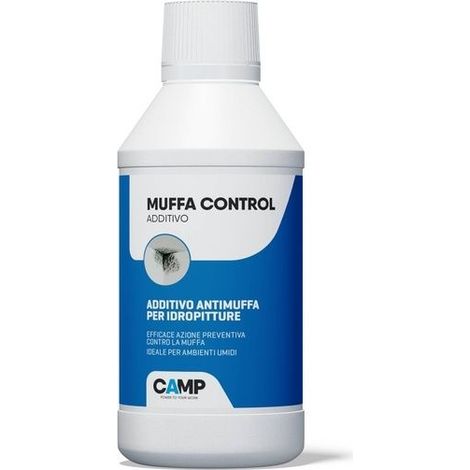 Additivo Antimuffa Concentrato per Idropitture Camp Muffa Control 250ML - 2033250