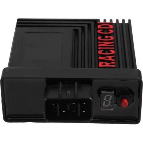 Boîtier CDI d'allumage pour moto compatible avec ZY100, JOG100, RS100 et RSZ100 : allumeur numérique CC à 8 broches, unité CDI de course réglable. (1/5)