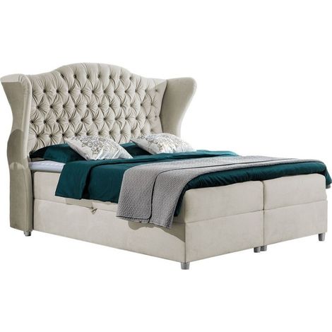 Cama continental Poeta, Paros 1, Continental, 140x200, Tapiz, Somieres, 178x210x149cm