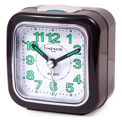 DESPERTADOR ANALÓGICO NEGRO TIMEMARK