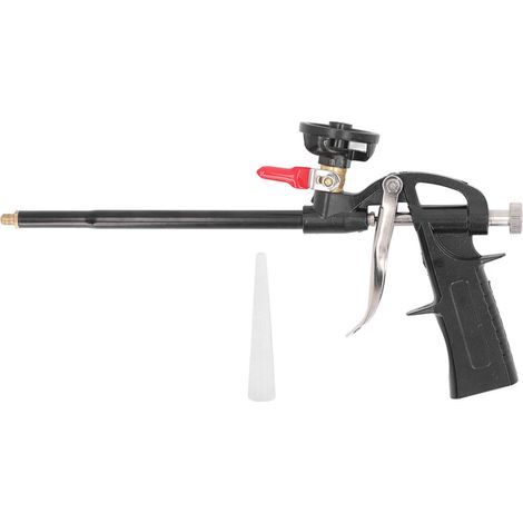 12.4-inch foam spray gun, long nozzle, foam sealant dispensing applicator for caulking, filling and sealing (1/5)